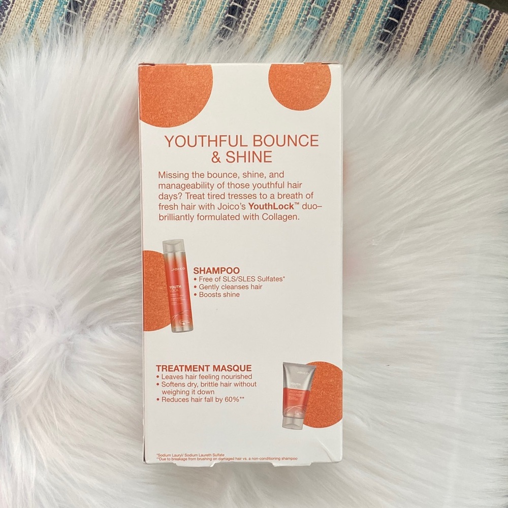 Joico Youth Lock Hair Care Duo - new in box - Picture 2 of 5